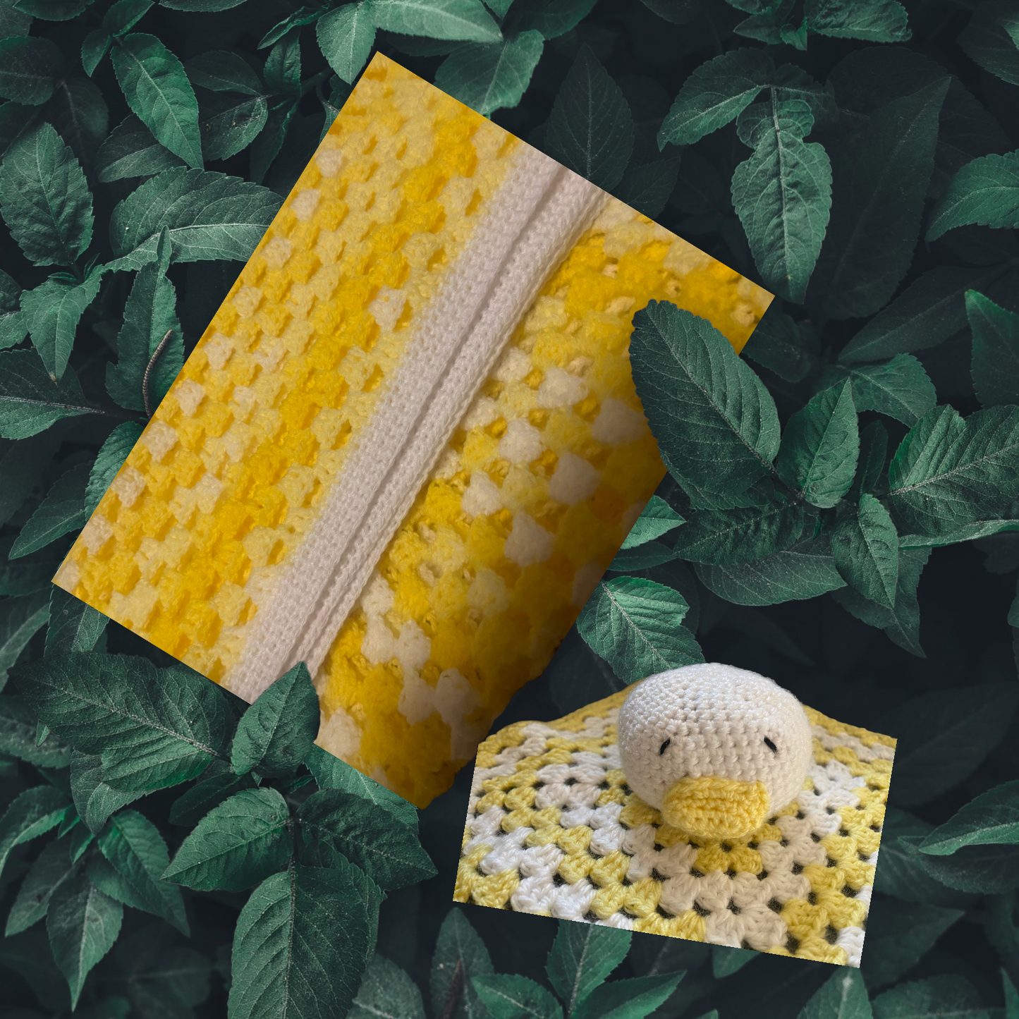 Baby Blanket & Security blanket Combo