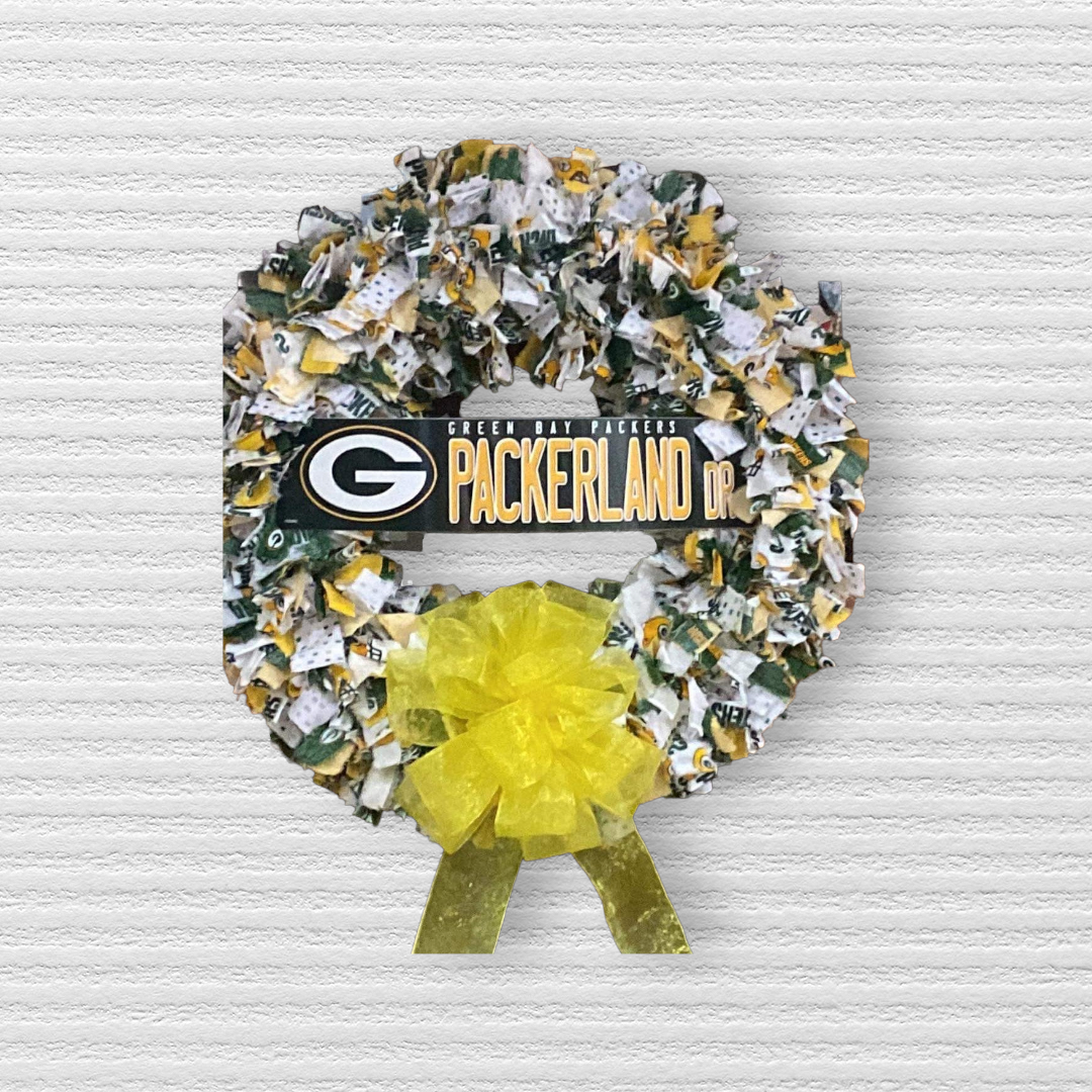 Green Bay Packers Wreath