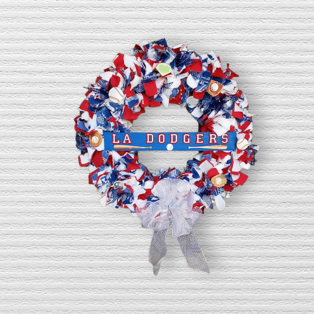 LA Dodgers Wreath