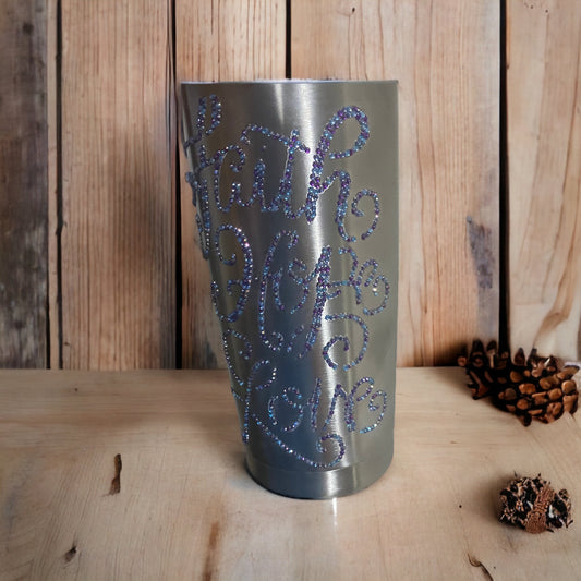 Rhinestone design cups