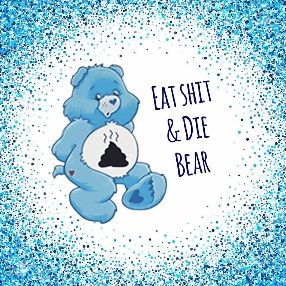 Don't Care Bear Cups (Explicit)