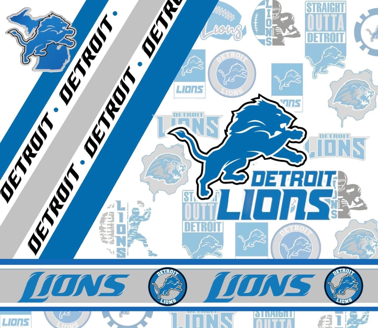 Detroit Lions NFL Cups