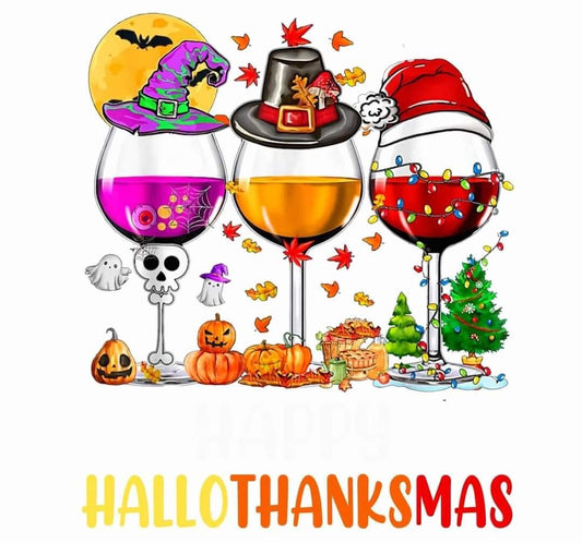 HalloThanksMas Cups